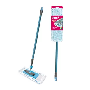 Mop płaski YORK do mycia sprzątania podłóg Power Collect - Miotły, szufle, mopy - miniaturka - grafika 1