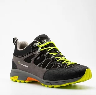 Garsport Fast Hike Low Tex męskie buty trekkingowe, 46 EU, Czarny Antracyt, 46 EU - Buty trekkingowe męskie - miniaturka - grafika 1