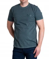 Koszulki męskie - T-shirt Lee MEDIUM WOBBLY 112349081 Evergreen XXL - miniaturka - grafika 1