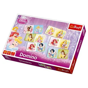 Trefl, Księżniczki Disneya, gra logiczna Domino - Gry planszowe - miniaturka - grafika 1