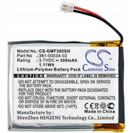 Akcesoria do smartwatchy - Cameron Sino GARMIN Fenix 3 361-00034-02 300mAh 1.11Wh Li-Polymer 3.7V ) CS-GMF300SH - miniaturka - grafika 1