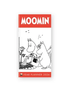 Moomin 2026 Year Planner - Month to View - Pozostałe książki - miniaturka - grafika 1