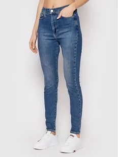 Tommy Jeans Jeansy Melany DW0DW11585 Granatowy Skinny Fit - Spodnie damskie - miniaturka - grafika 1