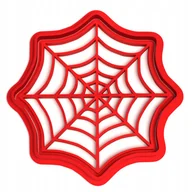 Formy do ciast - Foremka pierniczków ciasteczek Pajęczyna 12CM DUŻA Halloween 3 - miniaturka - grafika 1