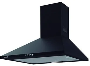 CATA Hood OMEGA 600 BK Wall mounted Energy efficiency class C Plotis 60 cm 645 m³/h Mechanical LED Juodas - Okapy kuchenne - miniaturka - grafika 1