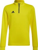 Bluzy damskie - Adidas Bluza dla dzieci adidas Entrada 22 Training Top żółta HI2133 : Rozmiar - 164cm - miniaturka - grafika 1
