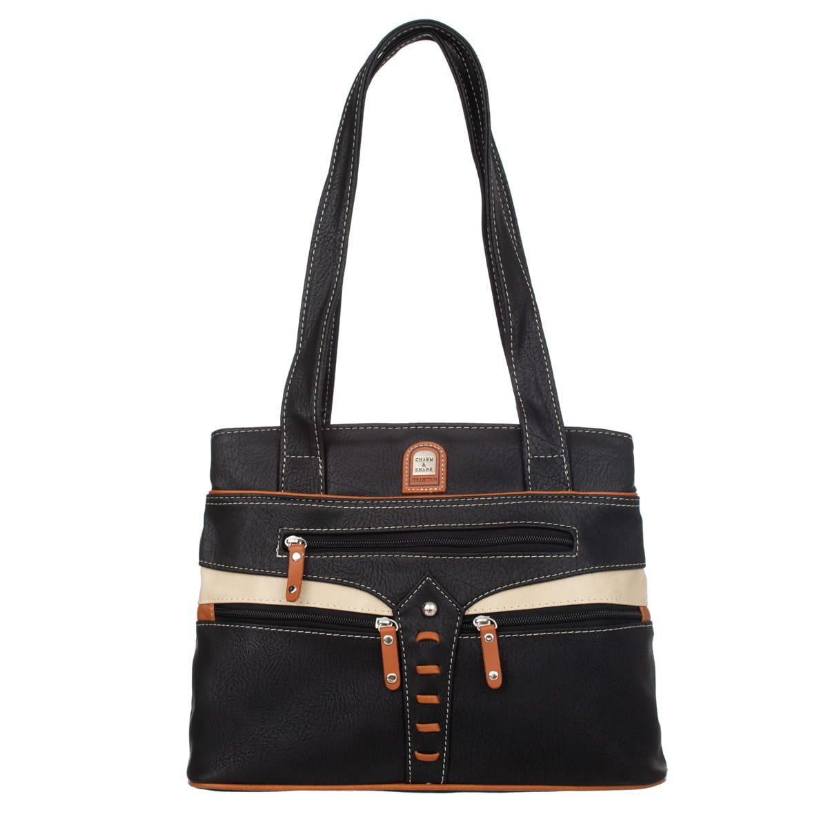 Średnia Torebka Damska Charm&Shape na ramię Czarna