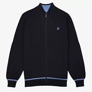 OXBOW sweter męski, Głęboki granatowy, S - Swetry męskie - miniaturka - grafika 1