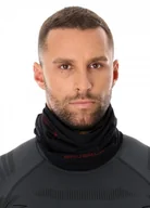 Czapki i chusty sportowe damskie - Komin termoaktywny wełniany Brubeck Wool KM10360 czarny - miniaturka - grafika 1