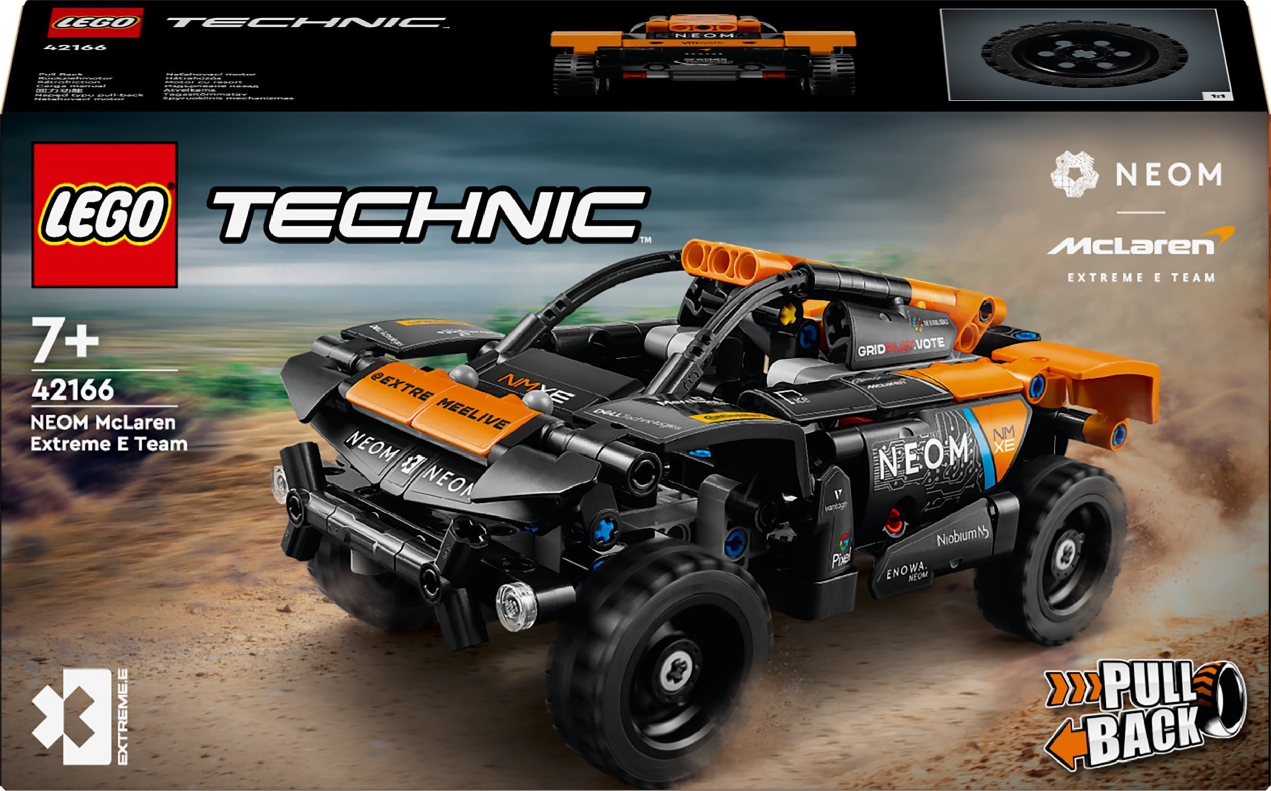 LEGO Technic NEOM McLaren Extreme E Race Car 4 szt. 42166