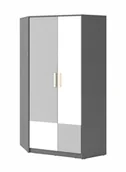 Szafy - Nowoczesna szafa narożna D4-R22 - miniaturka - grafika 1