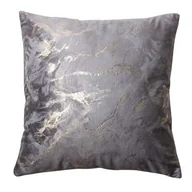 Poduszki dekoracyjne - Poduszka MARBLE 45 x 45 cm szary - miniaturka - grafika 1
