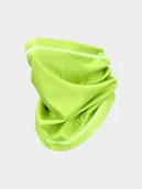 Apaszki i szaliki męskie - 4F Bandana uniseks - żółta Uniwersalny - miniaturka - grafika 1