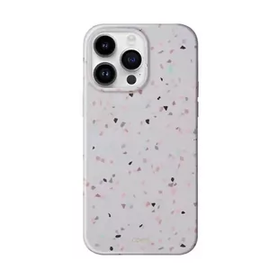 Etui UNIQ Coehl Terrazzo do iPhone 14 Pro 6,1" piaskowy/sandstone - Etui i futerały do telefonów - miniaturka - grafika 1