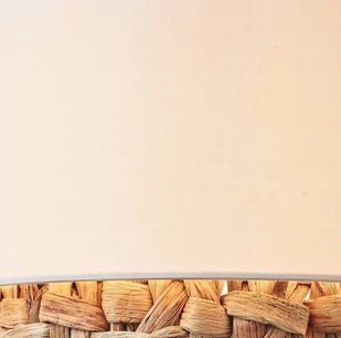 Lampa stojąca Waterlilly czarna/naturalna/biała - Lampy stojące - miniaturka - grafika 3