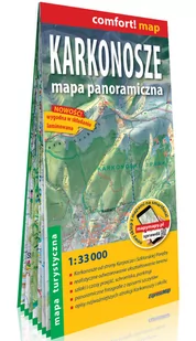 ExpressMap Comfort! map Karkonosze 1:33 000 laminowana praca zbiorowa - Atlasy i mapy - miniaturka - grafika 1