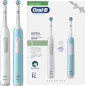 Szczoteczki elektryczne - Oral-B Pro Duo CrossAction Black/Blue - miniaturka - grafika 1