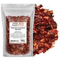 Przyprawy i zioła sypkie - PAPRYKA CZERWONA PŁATKI 500g Suszona aromatyczna naturalna jakość Kol-Pol - miniaturka - grafika 1