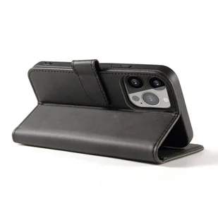 Etui Pokrowiec z Klapką Braders Case do iPhone 13 Pro Max czarny - Etui i futerały do telefonów - miniaturka - grafika 5