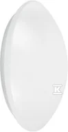 Lampy ogrodowe - Plafon LED SURFACE CIRCULAR 400 24W 3000K 1920lm, IP44, biały - miniaturka - grafika 1