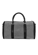 Torebki damskie - faina Torebka damska Clutch, srebrny czarny, jeden rozmiar - miniaturka - grafika 1