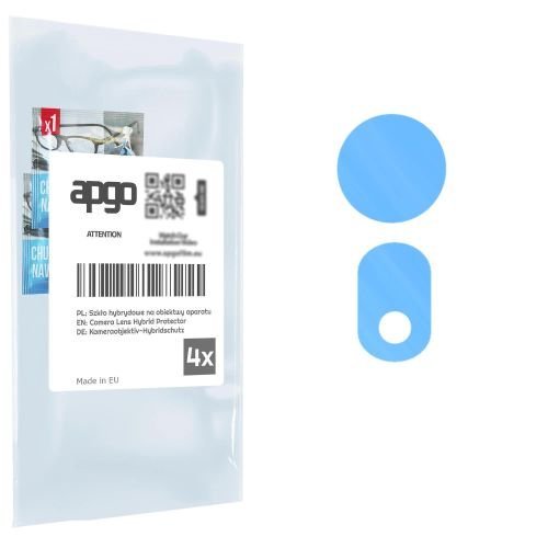 4x szkło hybrydowe na aparat obiektyw kamerę 9H do Vivo S19 Pro - apgo hybrid Camera Lens Protector