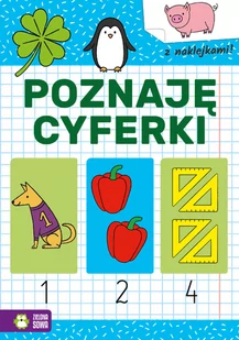 Zielona Sowa Akademia przedszkolaka. Poznaję cyferki praca zbiorowa - Edukacja przedszkolna - miniaturka - grafika 1