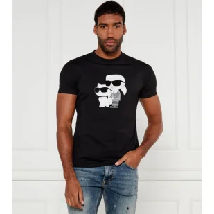 Karl Lagerfeld T-shirt Regular Fit - Koszulki męskie - miniaturka - grafika 1