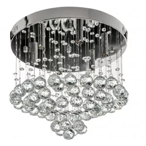 REA OSW-05037 LAMPA KRYSZTAŁOWA SUFITOWA PLAFON KRYSZTAŁ APP786-6C CHROM - Lampy sufitowe - miniaturka - grafika 1