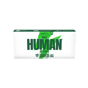 HIRO.LAB Multi Human - 60 vcaps MULTIVITAMIN - Witaminy i minerały dla sportowców - miniaturka - grafika 4