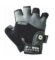 Rękawice do ćwiczeń - Rękawice fitness Power System  Fitness rukavice Fit Girl šedé XL - miniaturka - grafika 1