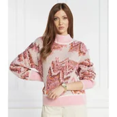 Swetry damskie - Marc Cain Sweter | Regular Fit | z dodatkiem wełny - miniaturka - grafika 1