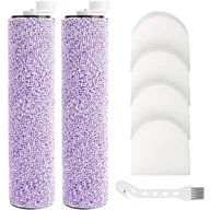 Akcesoria do odkurzaczy - MXZONE WD201 do szczotki rolkowej Shark Hydrovac XL pasuje do Shark WD100 WD101 WD200 WD201 AW201 serii HydroVac Vacuum, część # WDB1 WDB2 WDFF1 WDFF2 WDB1F2 (2 rolki szczotki + 4 filtry piankowe) - miniaturka - grafika 1