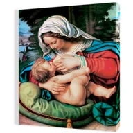 Ikony i obrazy sakralne - Obraz religijny na płótnie Matka Boża Karmiąca - miniaturka - grafika 1