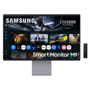 Samsung M90SF 32" 4K Ultra HD OLED Srebrny LS32FM900SUXEN - Monitory - miniaturka - grafika 1