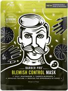 Maseczki do twarzy - Barber Pro blemish control face sheet mask - maska do cery trądzikowej z niacynamidem - miniaturka - grafika 1