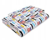 Pościel dla dzieci - Komplet 2-częściowy z wypełnieniem - kolorowe autka - miniaturka - grafika 1