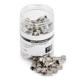 Kable - Wtyk F nakręcany Spacetronik TV-FT02S 100 szt. - miniaturka - grafika 1