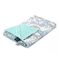 Koce i narzuty dla dzieci - LA MILLOU LEKKI KOC MINKY - L - LA MILLOU FAMILY - OPAL - miniaturka - grafika 1