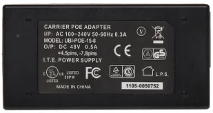 ZASILACZ do KAMER IP MONITORING POE POE-48/NX 24W - Akcesoria do monitoringu - miniaturka - grafika 2