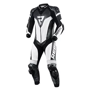 REBELHORN Rebel jednoczęściowy kombinezon motocyklowy dla mężczyzn, łokcie, ramiona, kolana, biodra i kość ogonowa, wentylacja, 4 kieszenie odblaskowe - Odzież motocyklowa - miniaturka - grafika 1