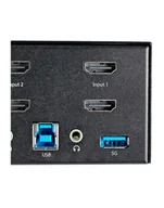 Przełączniki KVM - StarTech SV231DHU34K6 .com przełącznik KVM Czarny - miniaturka - grafika 1
