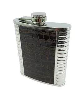 Piersiówka metalowa 207 ml na prezent upominek - Piersiówki - miniaturka - grafika 1