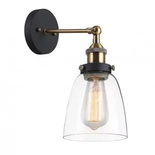 Francis kinkiet 1-punktowy MBM-2563/1 GD+CL - Lampy ścienne - miniaturka - grafika 1