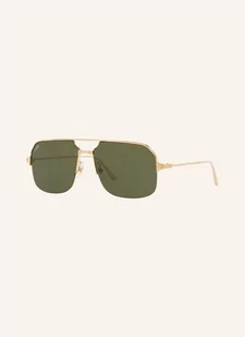 Cartier Okulary Przeciwsłoneczne ct0230s gold - Okulary przeciwsłoneczne - miniaturka - grafika 1