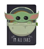 Notesy i bloczki - Star Wars The Mandalorian I'm All Ears Crib - notes A5 14,8x21 cm - miniaturka - grafika 1