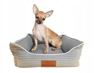 Legowiska dla psów - LEGOWISKO DLA PSA KOTA KANAPA SOFA POSŁANIE DLA PSÓW 50x45 CM ROZ. S - miniaturka - grafika 1