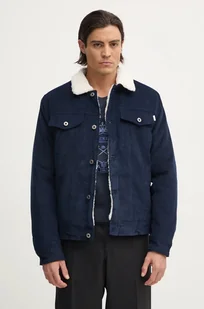 Pepe Jeans kurtka sztruksowa THRIS kolor granatowy przejściowa PM403035 - Kurtki męskie - miniaturka - grafika 1