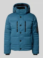 Kurtki męskie - Kurtka pikowana o kroju regular fit z kieszeniami zapinanymi na zamek błyskawiczny - miniaturka - grafika 1