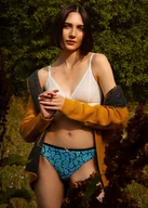 Majtki damskie - FIGI LAMA L-1411 BI (kolor mix kolorów, rozmiar L) - miniaturka - grafika 1